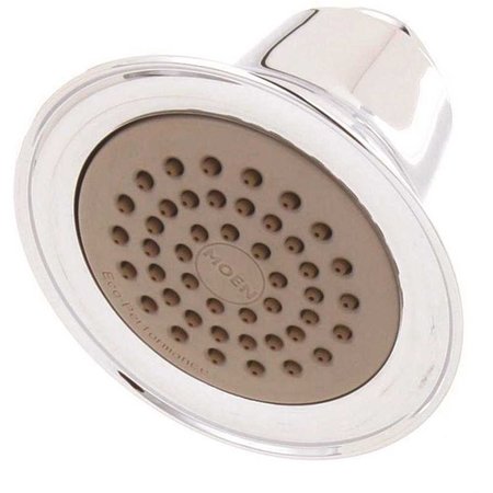 Eco-Performance Easy Clean XLT 1-Spray 3.4 in. Single Tub Wall Mount Fixed Shower Head in Chrome -  MOEN, 6303EP